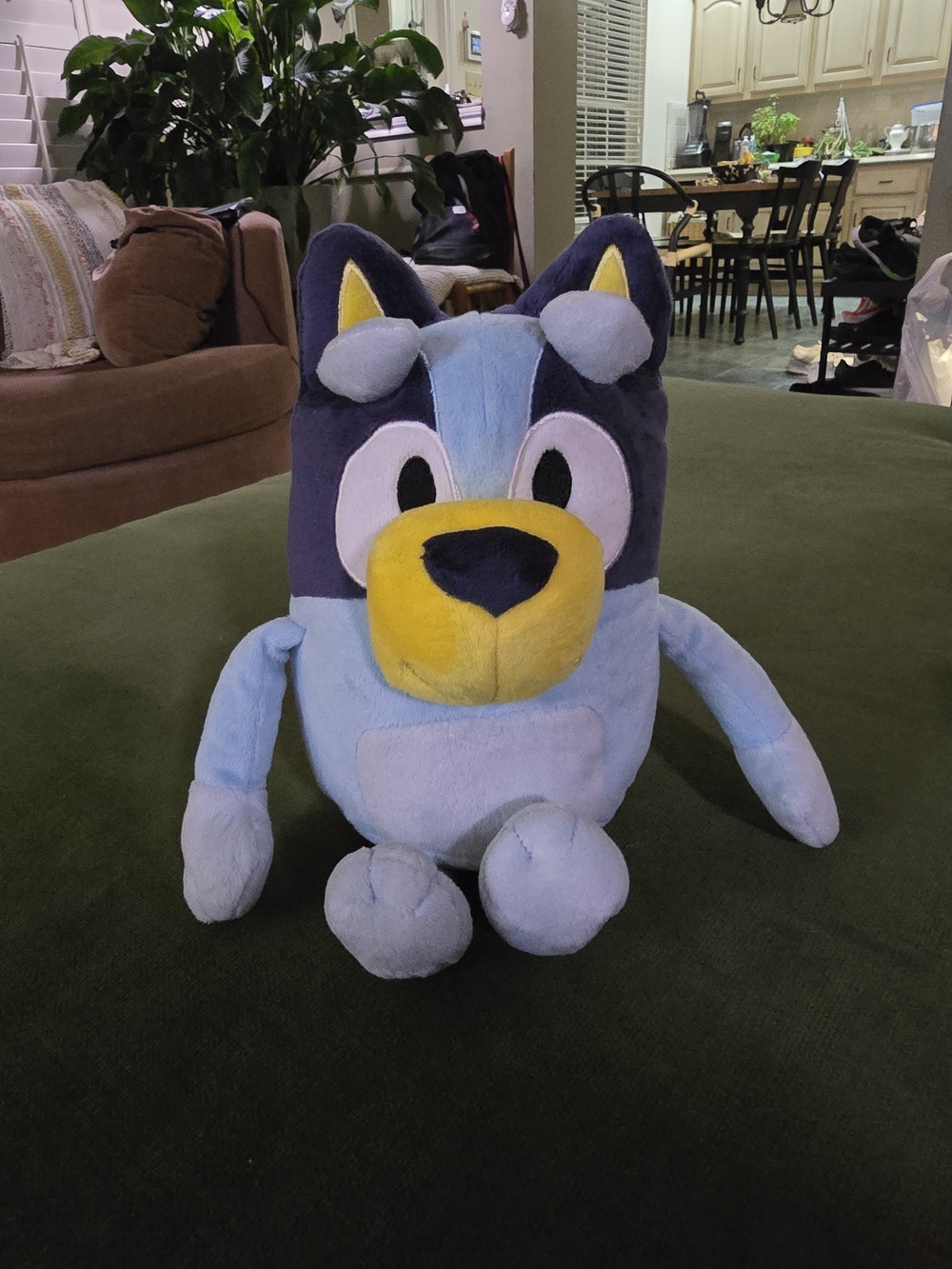 Bluey Plush Talking Stuffed Animal Toy 12" 3 Phrases & Theme Song